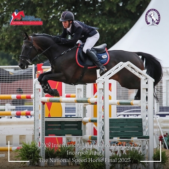 It's back-to-back wins for Mark Edwards as he dominates the HOYS Wildcard series